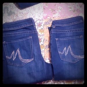 Mauruces jeans 2 pair
